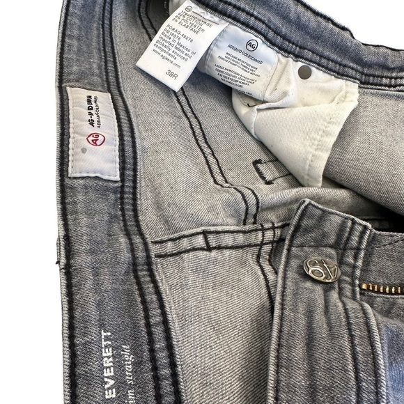 Ag-ed Denim, The Everett, slim straight, 36-30, grey - Picture 3 of 5